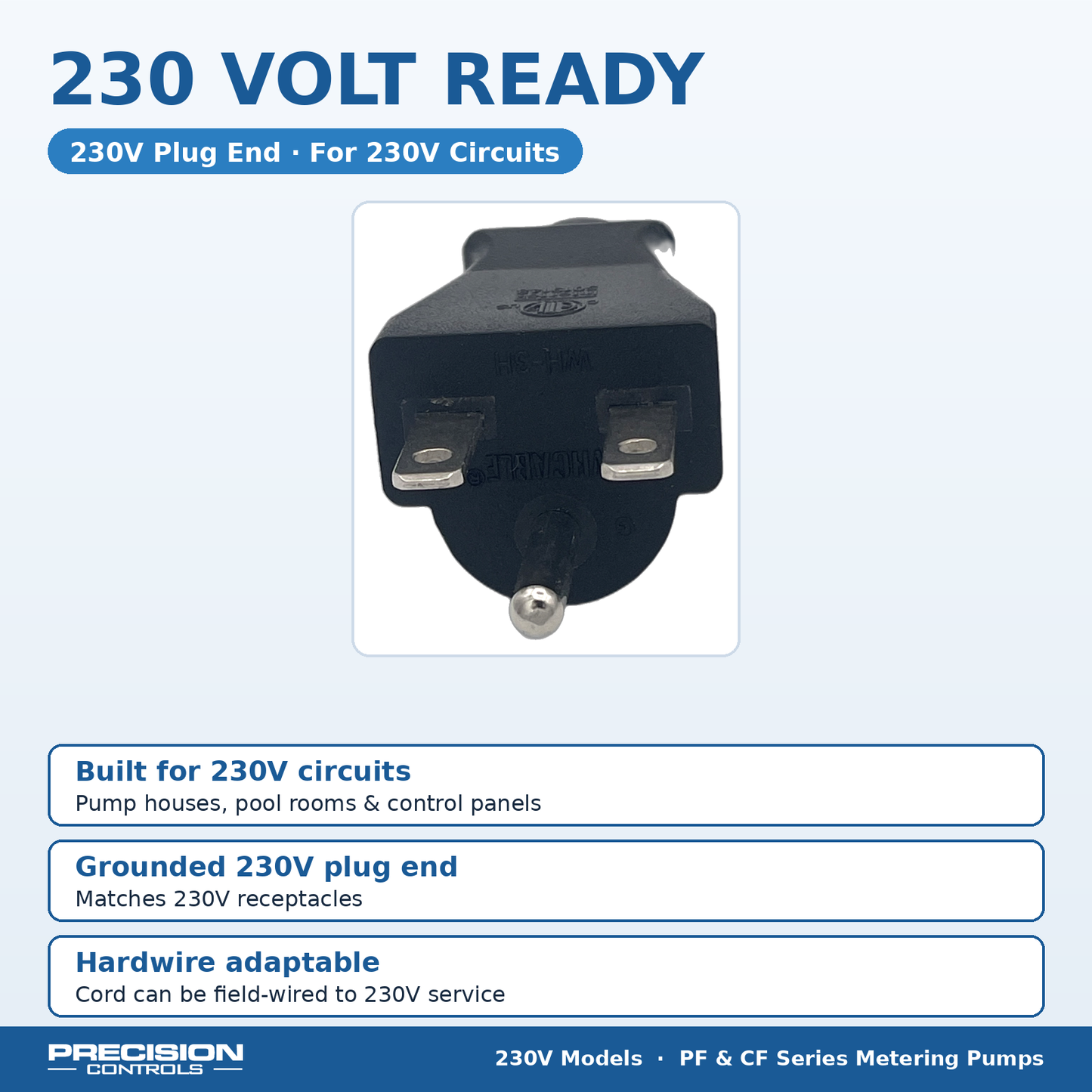 Precision Controls PF60-P1-000 Dosing Pump | 63.36 GPD @ 75 PSI
