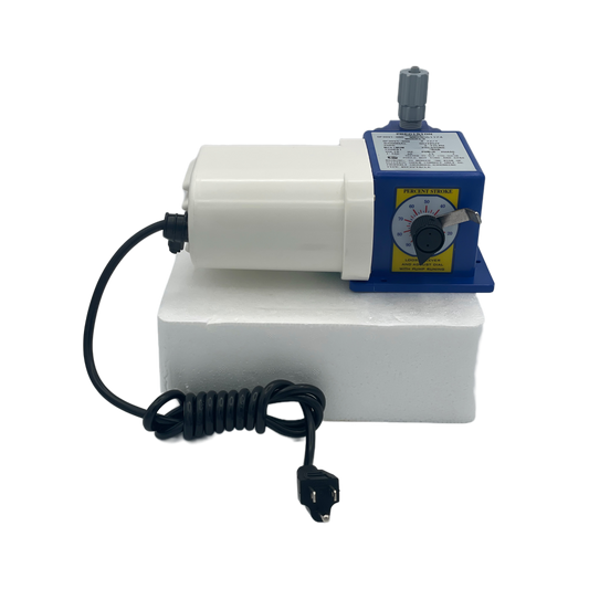 Chem Flow Mechanical Diaphragm Metering Pump - 15 Gallons Per Day - 100 PSI - 115V Plug